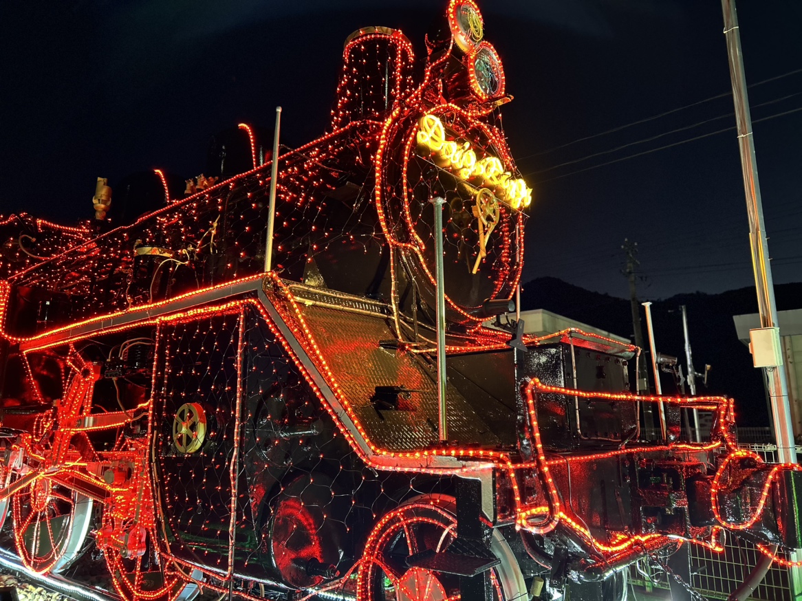 レトロサンリオ　K/T デコランプ　CNT 汽車　クリスマスイルミネーション レトロサンリオ K/T デコランプ CNT 汽車 クリスマスイルミネーション