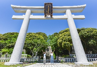 大洗磯前神社・神磯の鳥居